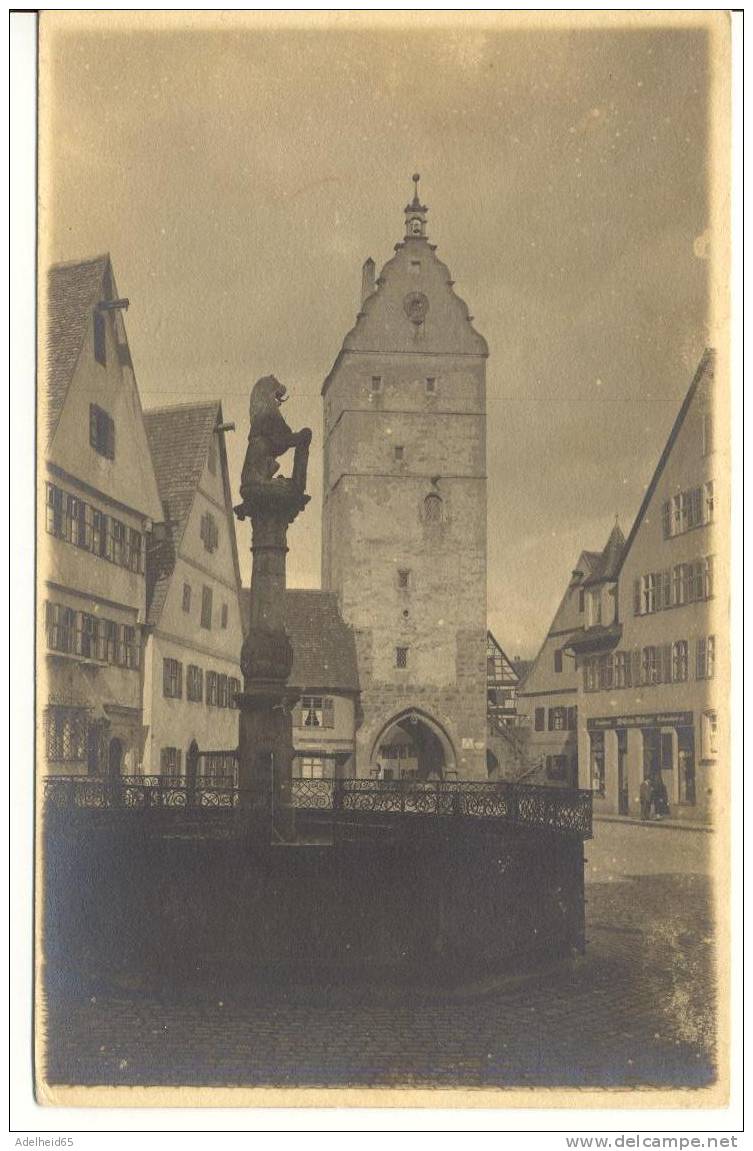 Real Photo, Echte Foto, Vraie Photo, Dinkelsbühl, Wörnitztor Ca 1910 - Ansbach