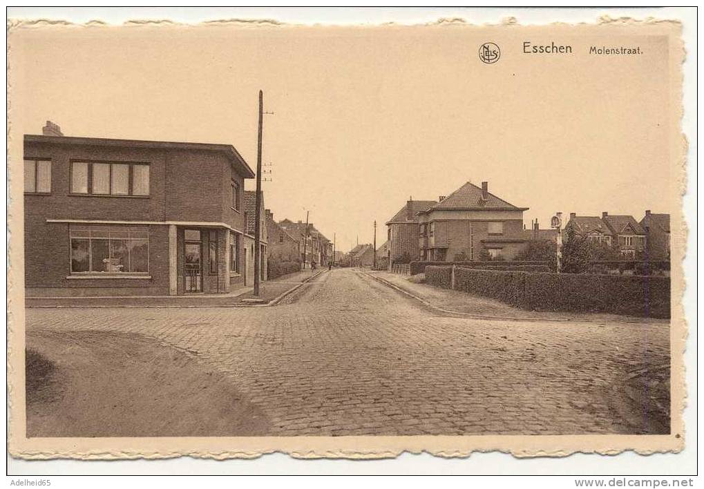 Esschen, Essen Molenstraat Uitg. Van Loon, Achterbroek Kalmthout - Essen