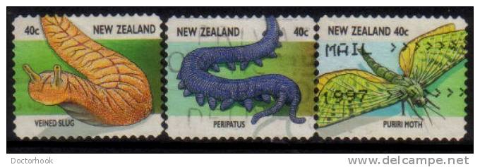 NEW ZEALAND  Scott #  1459-68  F-VF USED - Gebruikt