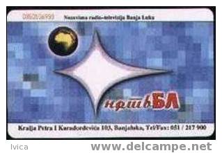 REPUBLIC OF SRPSKA - Osiguranje / TV BL  - 350 Units - 60.000 - 10/00 - Bosnia
