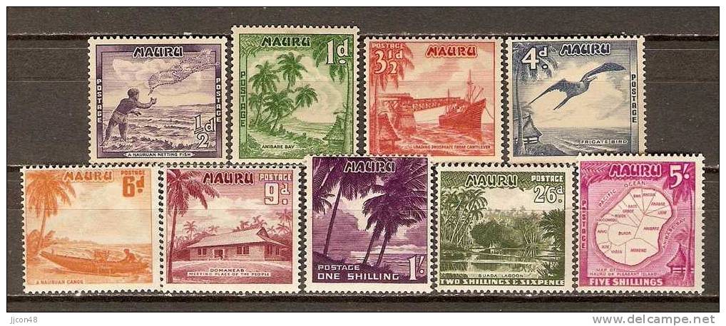 Nauru 1954   (*)  LMM - Nauru