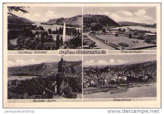 GRUSS AUS Andernach A.Rhein - Multi-View Ansichkarten - Rheinland-Pfalz - DEUTSCHLAND - Andernach