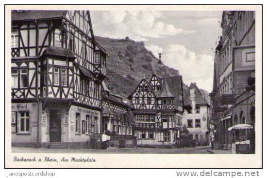 BACHARACH A. RHEIN - Am Marktplatz - Rheinland-Pfalz - DEUTSCHLAND - Bacharach
