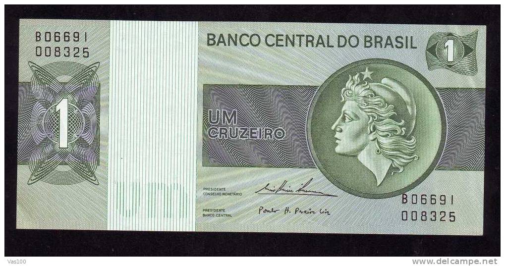 BRASIL ,1  CRUZEIRO, PAPER MONEY,UNC, Uncirculated - Brazilië