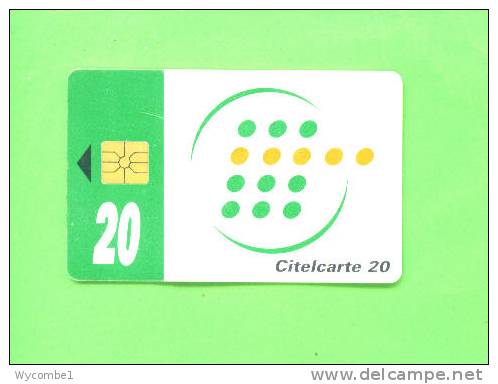 IVORY COAST - Chip Phonecard/Citelcarte 20 Units - Côte D'Ivoire