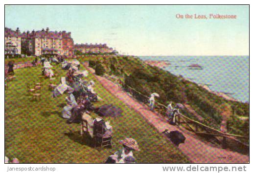 ON THE LEAS 1910s - Folkestone KENT - Folkestone