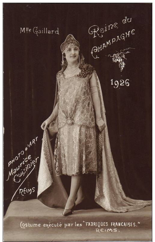 MARNE. REIMS  LA REINE DU CHAMPAGNE 1926. - Reims