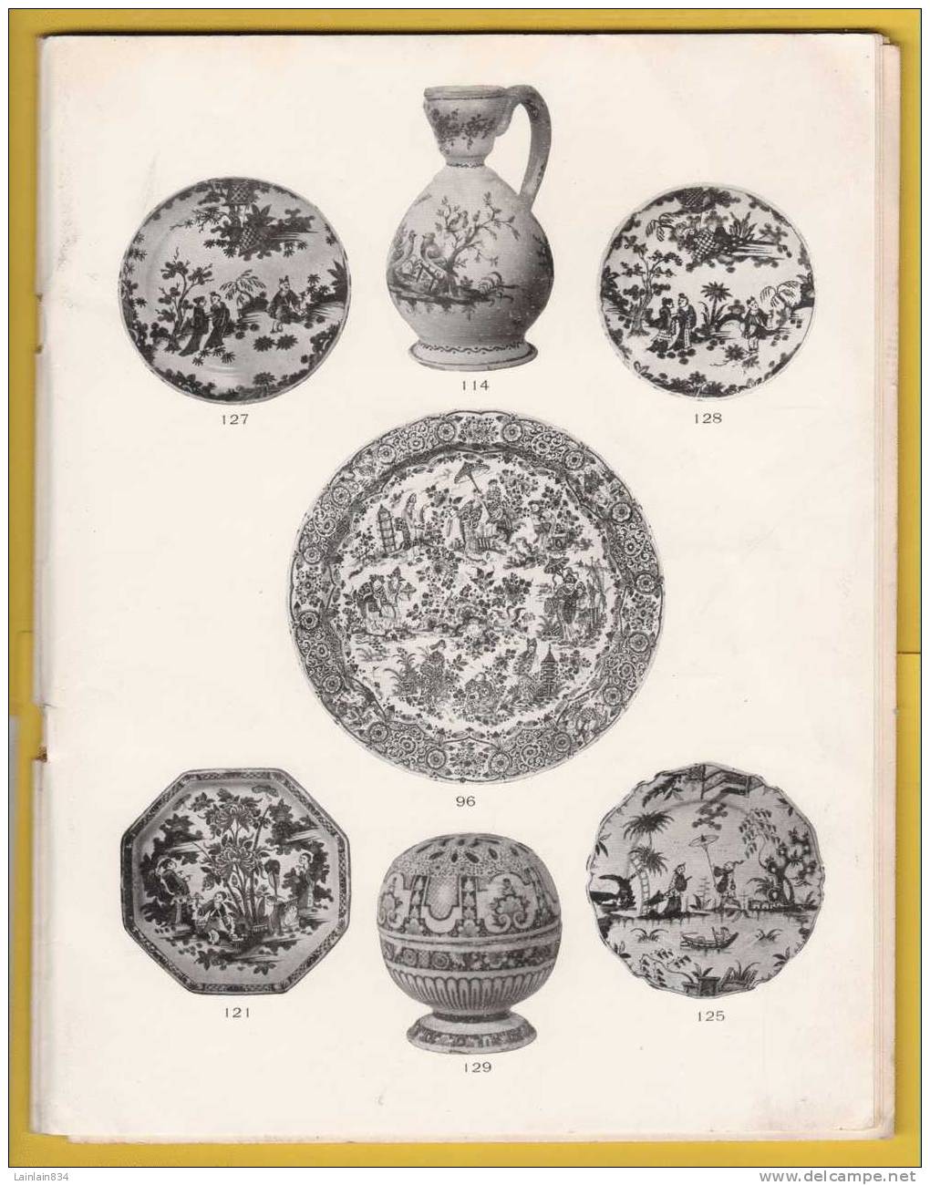 - Catalogue Des PORCELAINES ET FAIENCES Ancienne, Et Objets D'art -  Vente Hôtel Drouot , Le 2 Avril 1936, Bon état. - 1900 - 1949