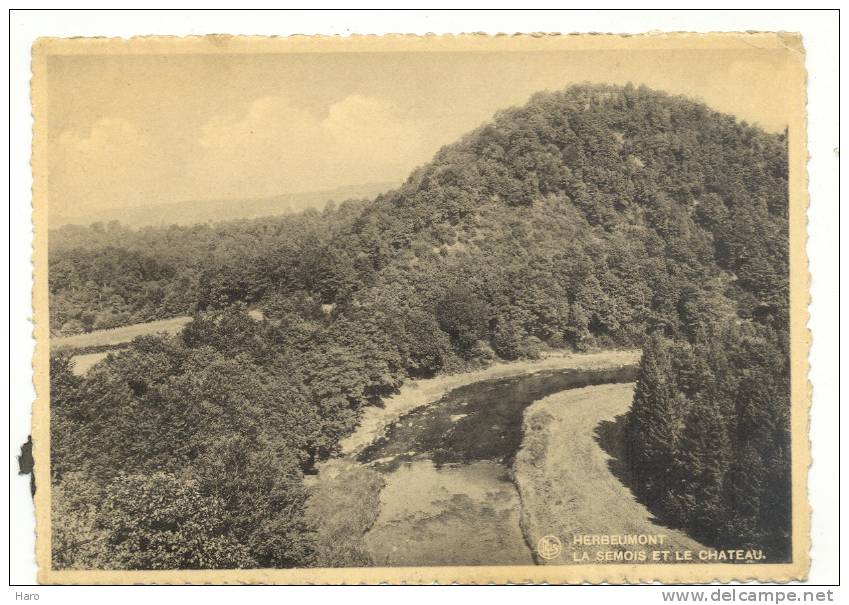 HERBEUMONT - La Semois Et Le Château (782)f - Herbeumont