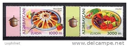 AZERBAIDJAN 2005, GASTRONOMIE, 2 Valeurs, Neufs. R1652 - 2005