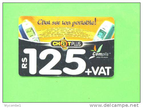 MAURITIUS - Remote Phonecard/Chat Plus - Mauritius
