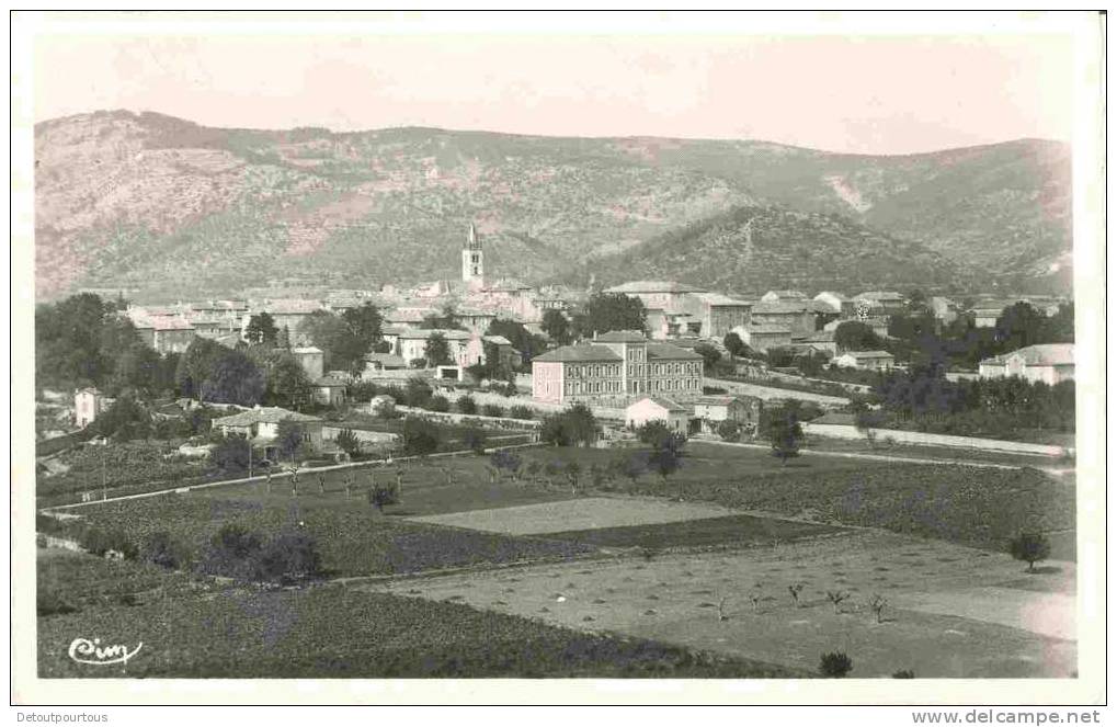 VALLON ( PONT D´ARC ) Ardèche 07 : Vue Générale 1949 - Vallon Pont D'Arc