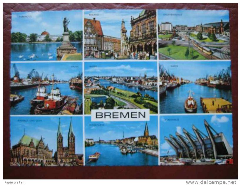 Bremen - Mehrbildkarte - Bremen