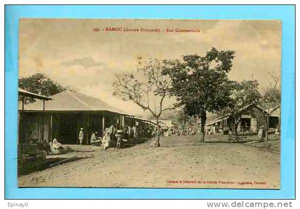 B - AFRIQUE - GUINEE FRANCAISE - édit. A. James - MAMOU - Rue Commerciale - Guinée