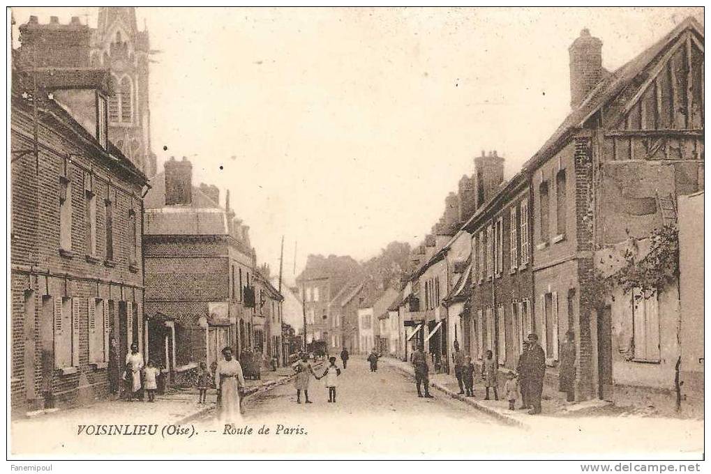 VOISINLIEU.     Route De Paris - Sonstige & Ohne Zuordnung