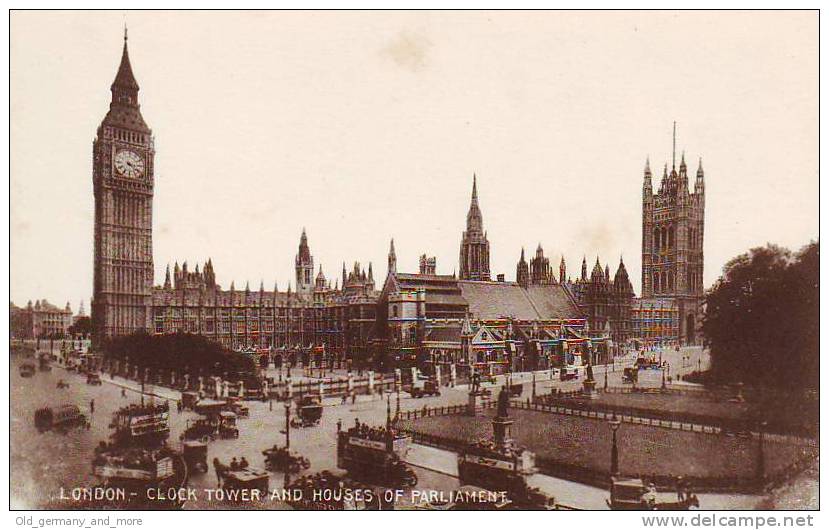 LONDON-Clock Tower House Of Parliament (0330) - Houses Of Parliament