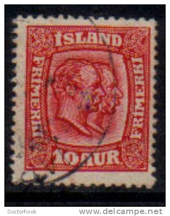 ICELAND   Scott #  76  F-VF USED - Usados