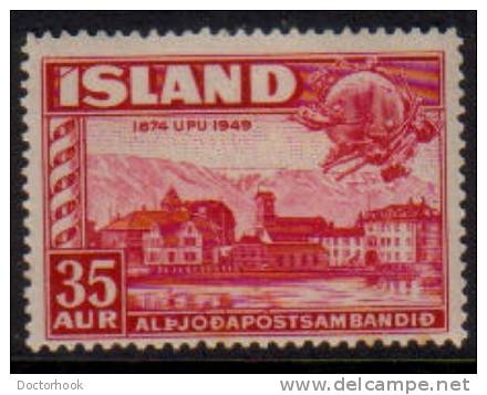 ICELAND   Scott #  254*  VF MINT LH - Unused Stamps