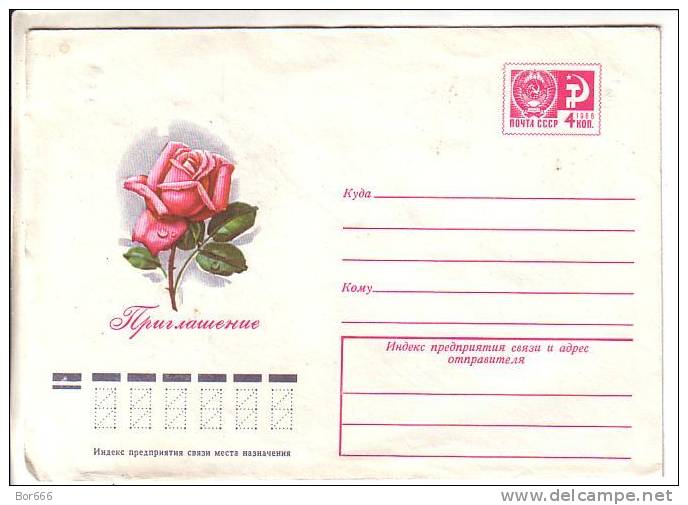 3 GOOD USSR / RUSSIA Postal Covers - Greeting - Covers & Documents