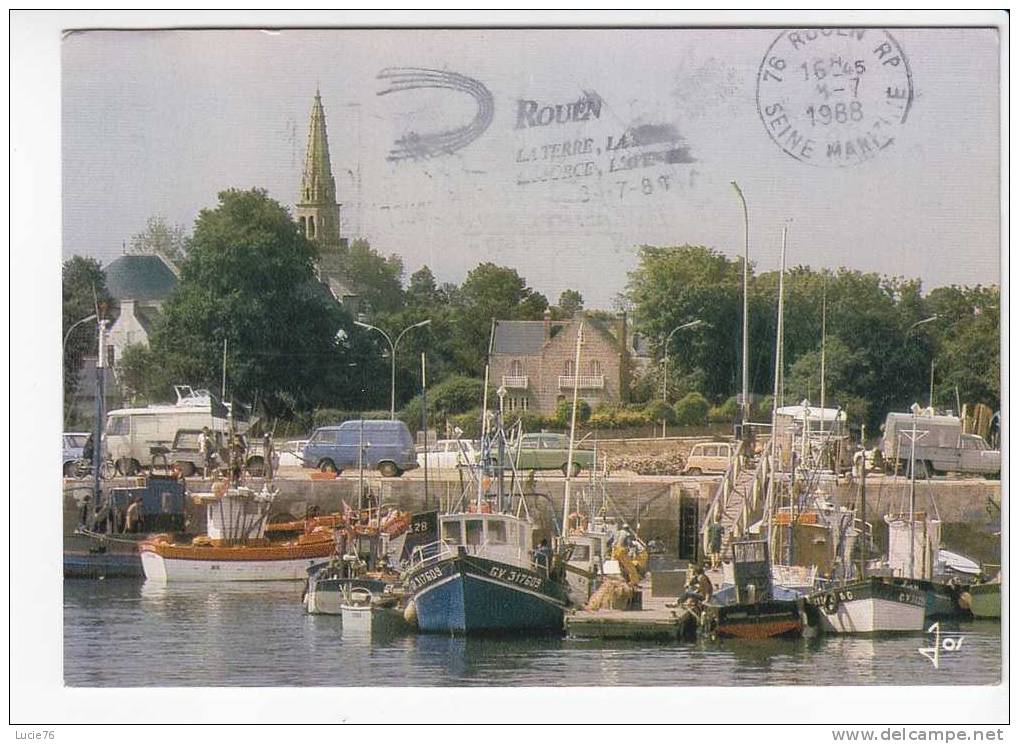 LOCTODY  -  Le Port Et Le Clocher De L´Eglise - N° MX  1379   . - Loctudy