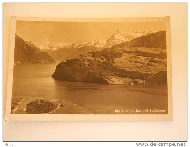 Suisse -Urner See Und Seelisberg    - Cca 1920-30  F  D57030 - Seelisberg