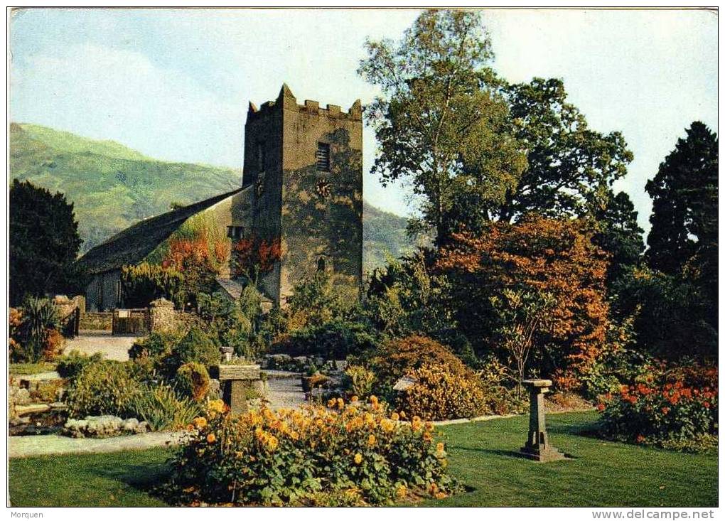 Postal  WESTMORLAND  S.C.  . Grasmere Church - Other & Unclassified