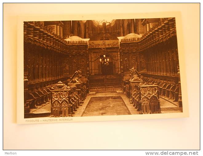 Suisse -Fribourg - Hauterive - Interieur      Cca 1920's  VF  D57091 - Hauterive