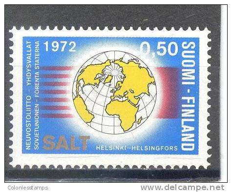 (SA0454) FINLAND, 1972 (Final Meeting Of Strategic Arms Limitation Talks, Helsinki). Mi # 703. MNH** Stamp - Ungebraucht