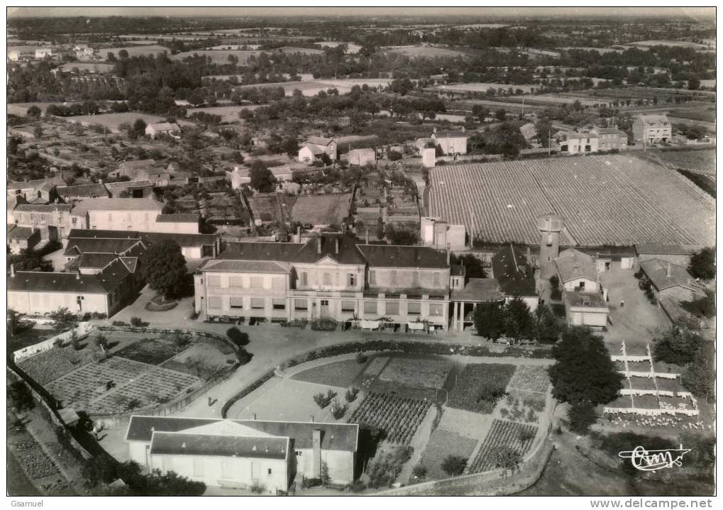 D 85 - Montaigu - VUE AERIENNE: HÔPITAL-HOSPICE. - Montaigu