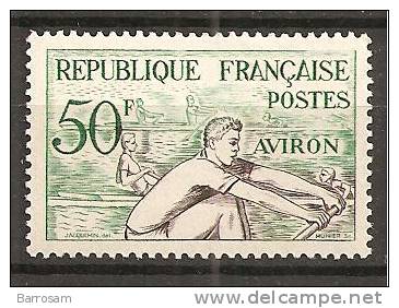 France1953:Yvert 964mnh** Rowing - Summer 1952: Helsinki