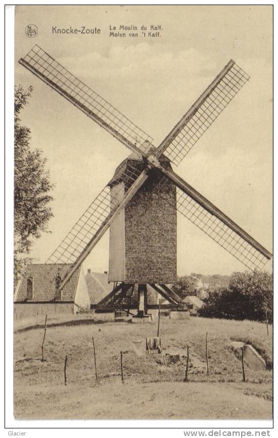 KNOCKE-ZOUTE  - Le Moulin Du Kalf - Molen Van 't Kalf - Ern. Thill, Bruxxelles  Série 17 N° 98 - Knokke