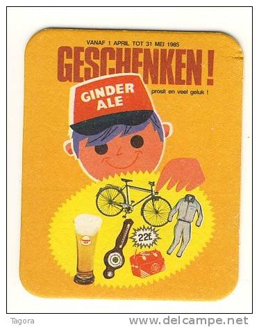 Belgique  Ginder Ale - Sous-bocks