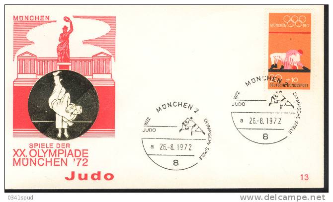 Jeux Olympiques 1972 Allemagne Judo - Judo