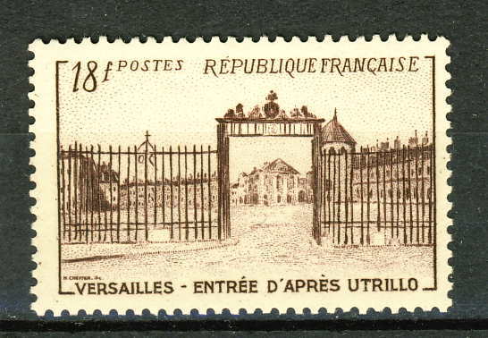 FRANCE MNH** YVERT 939 CHATEAU DE VERSAILLES MAURICE UTRILLO - Neufs