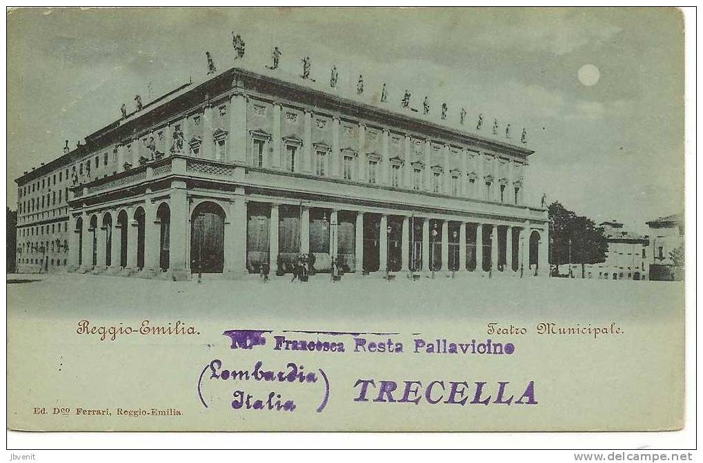REGGIO EMILIA  - Teatro Municipale - Reggio Nell'Emilia