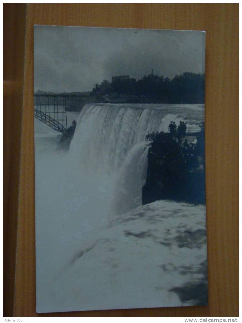 Lot 2 Real Photo Vraie Photo PC CPA Horseshoe Falls Chutes C 1910 - Niagarafälle