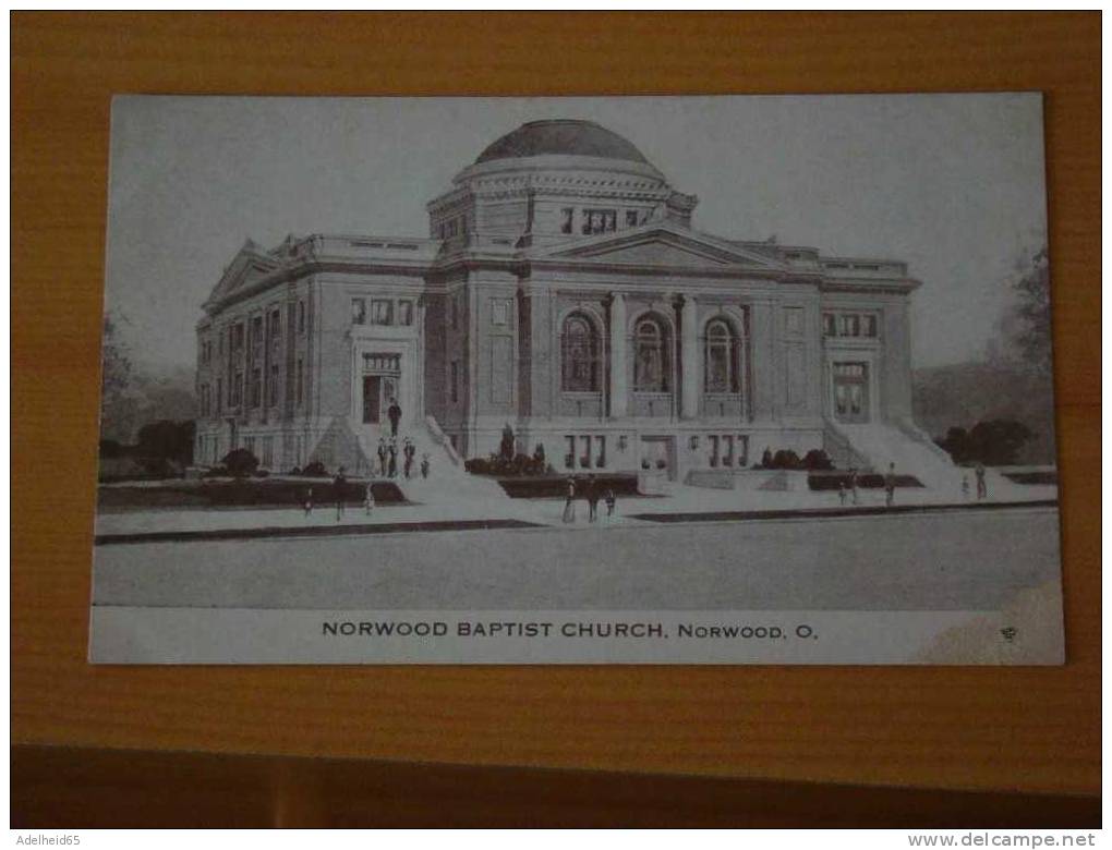 Real Photo PC Norwood Baptist Church, Norwood OH Sunshine Special PC - Sonstige & Ohne Zuordnung