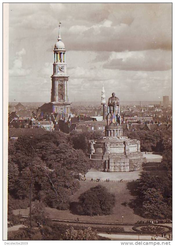 Z5022 Germany Hamburg St Michaeliskirche Und Birmarckdenkmal Uncirculated - Harburg