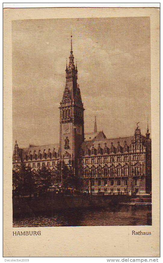 Z5034 Germany Hamburg Rathaus Uncirculated - Harburg