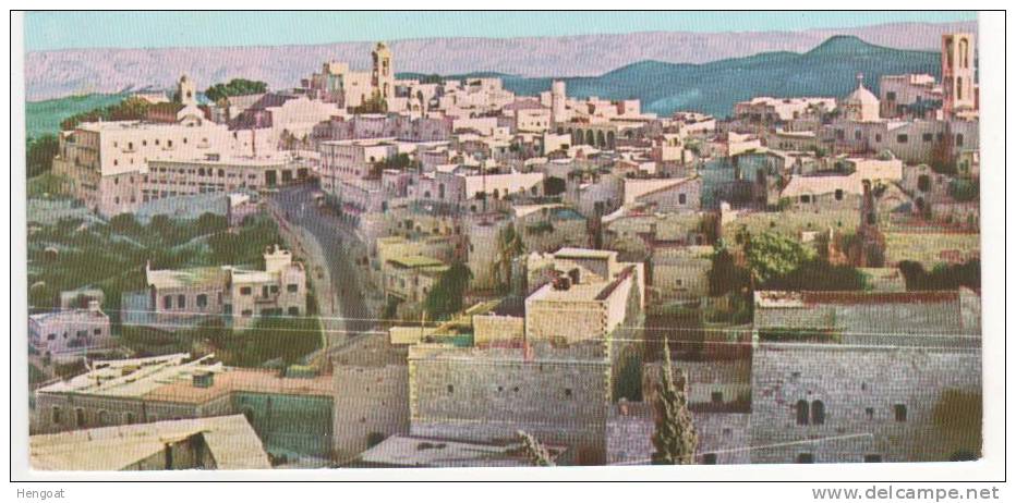 Timbre Yvert N° 289 / Carte , Postcard De Bethleem Du 25/8/1965 Pour La France, 2 Scans - Covers & Documents