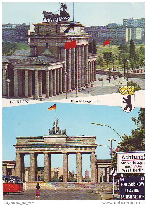 BERLIN Brandenburger Tor (0447) - Muro Di Berlino