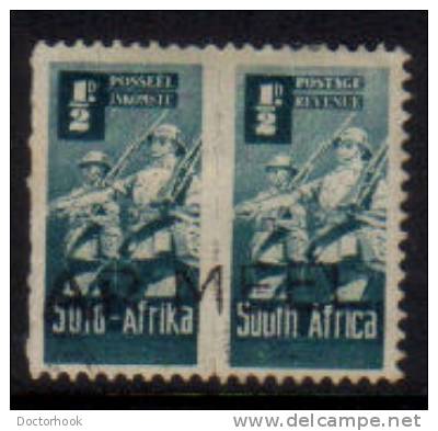 SOUTH AFRICA  Scott #  90  F-VF USED Pair - Otros & Sin Clasificación