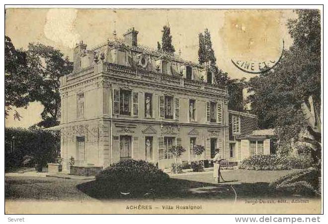 78  -  ACHERES. - Villa Rossignol. - Acheres