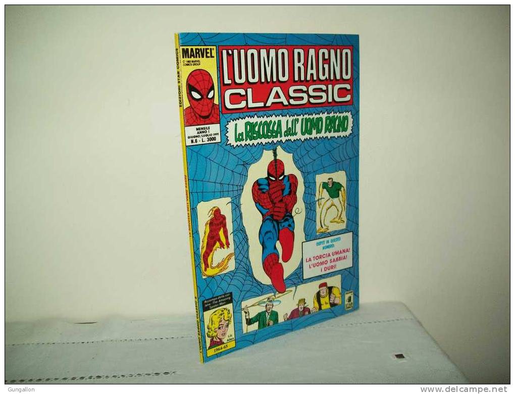 Uomo Ragno Classic(Star Comics 1991) N. 6 - Spiderman