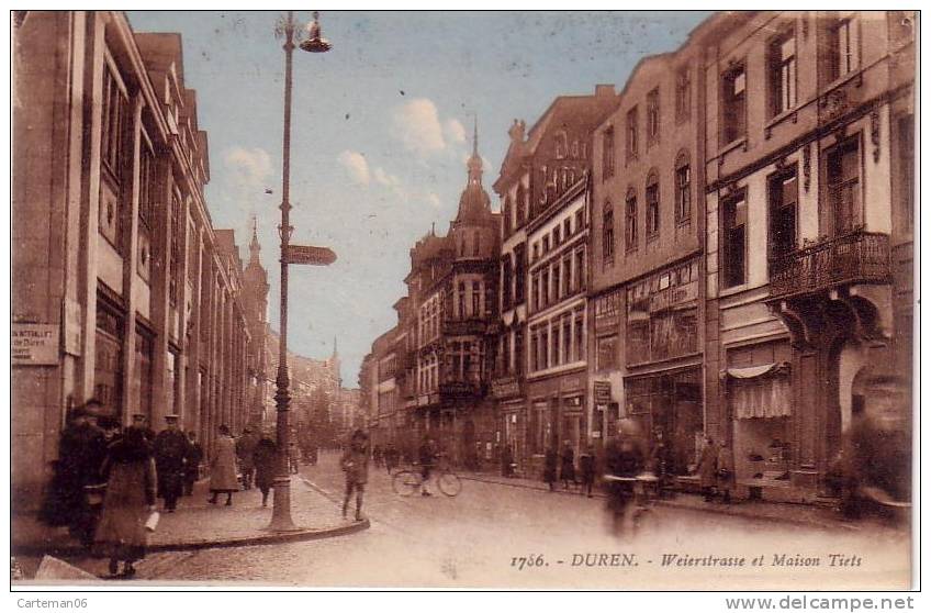 Allemagne - Duren - Wieerstrasse Et Maison Tiets - Düren