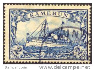 Germany Kameroun #17 Used From 1900 - Camerún