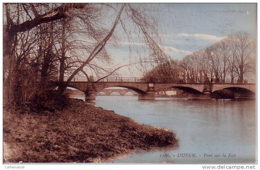 Allemagne - Duren - Pont Sur La Roev - Düren