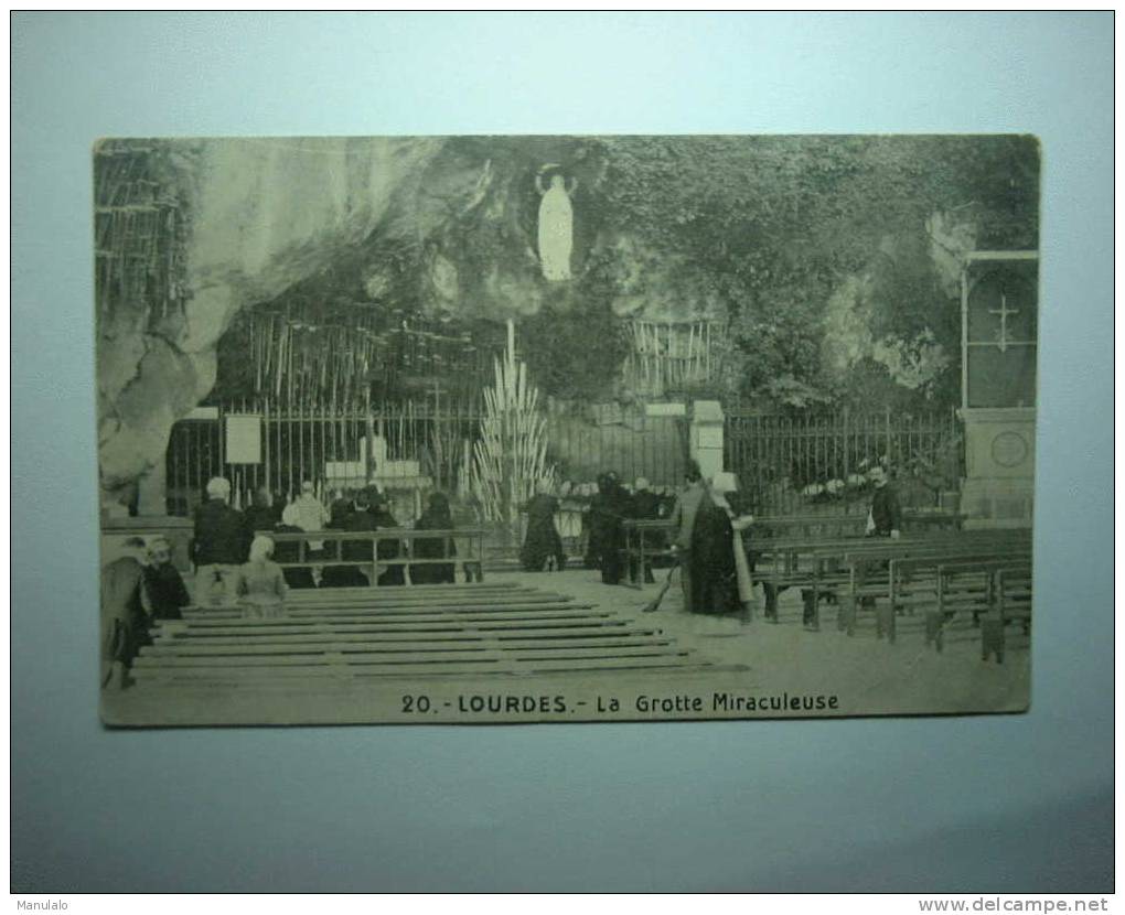 D 65 - Lourdes - La Grotte Miraculeuse - Lourdes