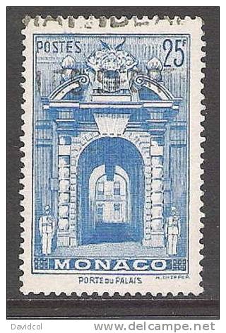 Q283.-. MONACO .-. 1949.- SCOTT # : 230 .-. USED .-. MONACO VIEWS. - Gebruikt