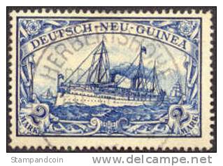 German New Guinea #17 Used 2m From 1901, Expertized 3 Times - Nouvelle-Guinée